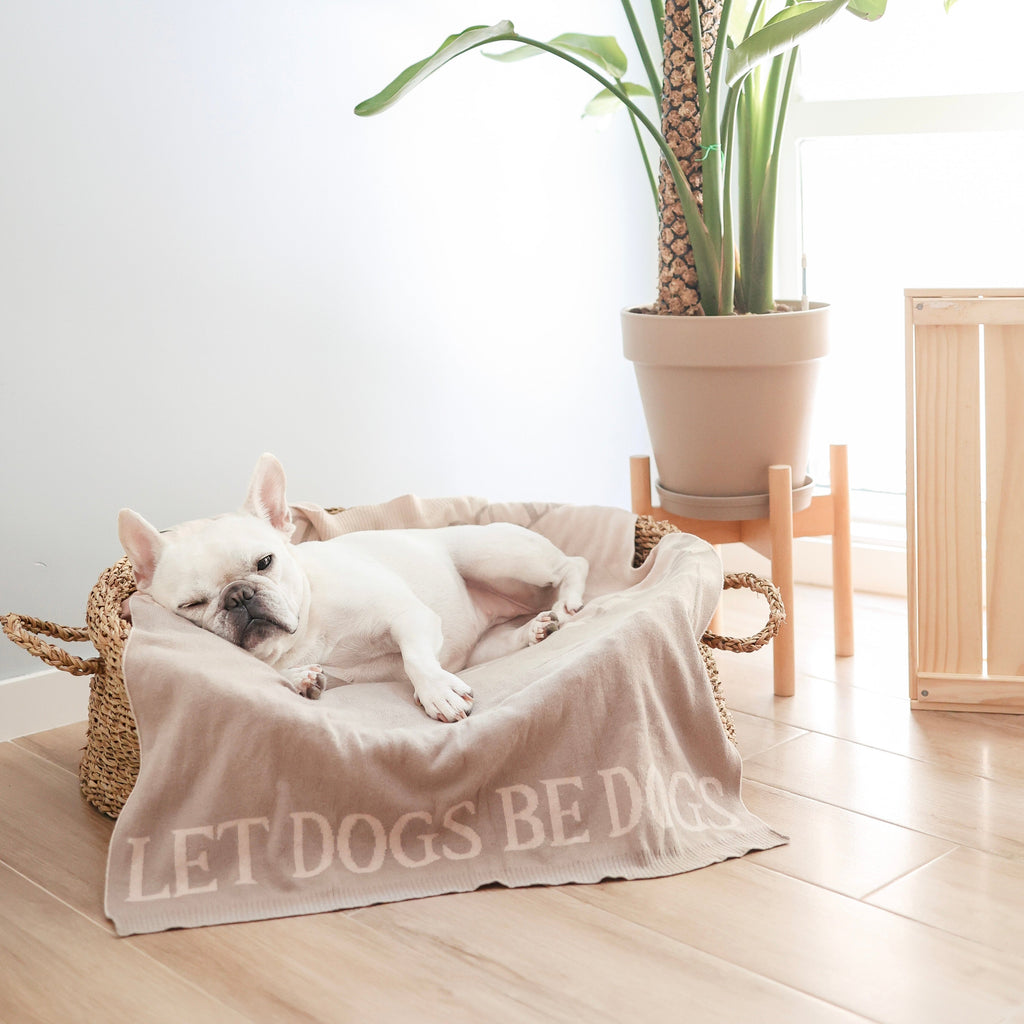 LET DOGS BE DOGS BLANKET - Lambwolf Collective