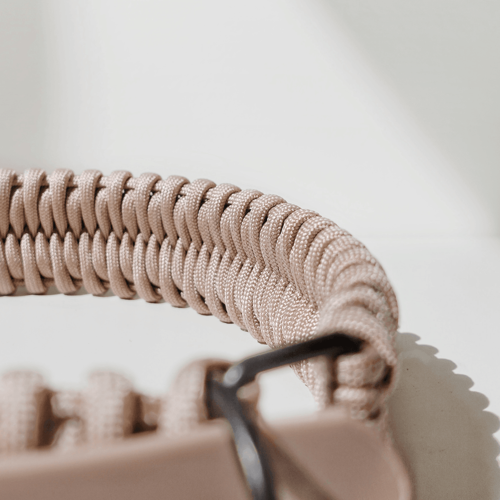 fossil collar | paracord collar | designer collar | custom collar | handmade collar | dog collar | Lambwolf Collective