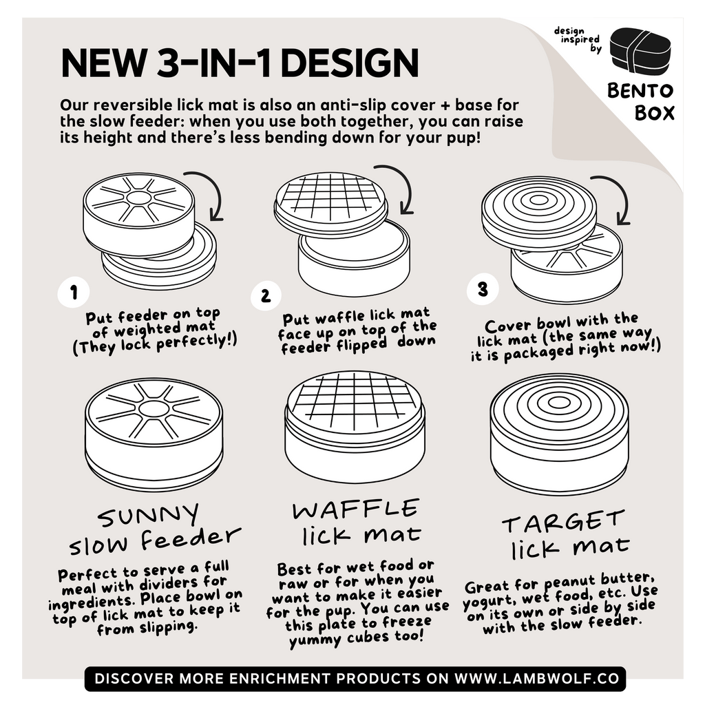 3 - IN - 1 BENTO - Lambwolf Collective