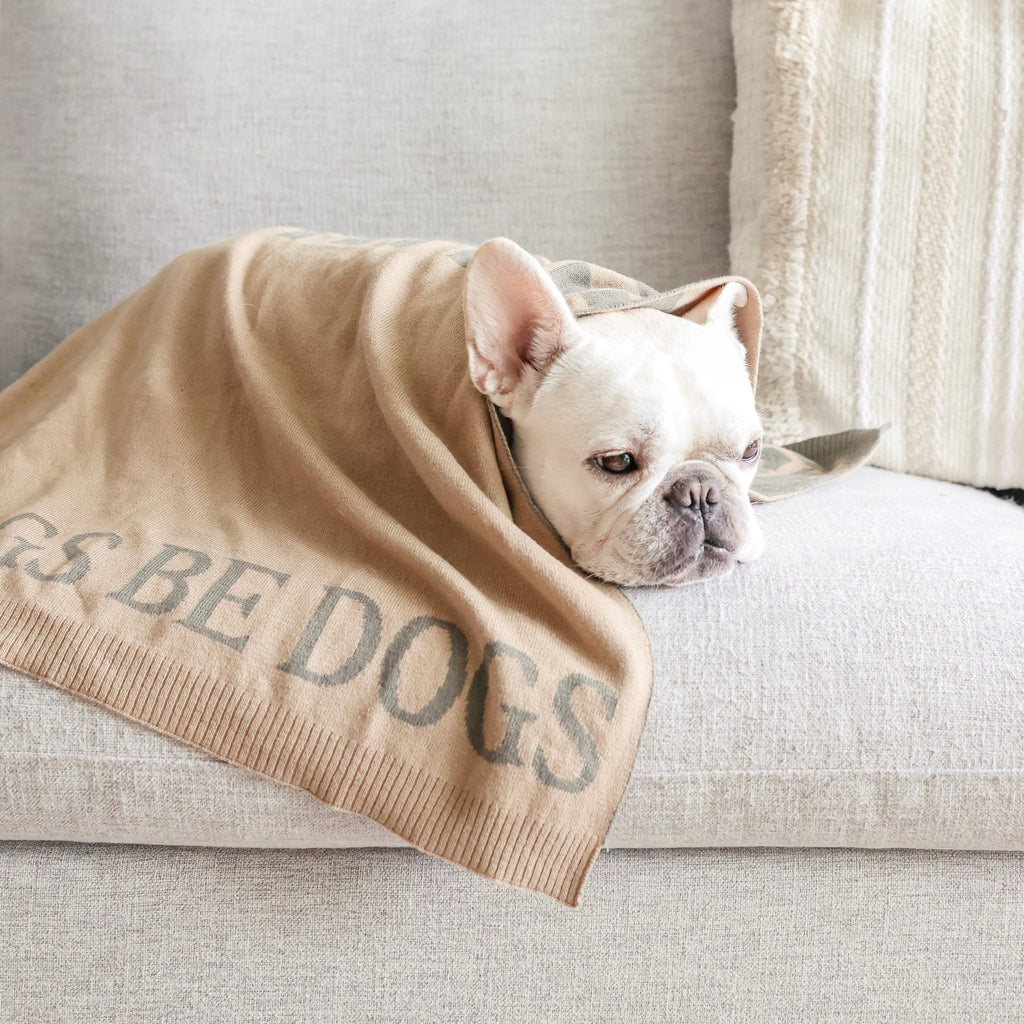 LET DOGS BE DOGS BLANKET - Lambwolf Collective