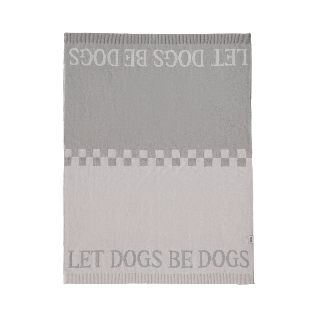LET DOGS BE DOGS BLANKET - Lambwolf Collective